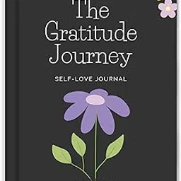 KALP A5 Self-love Gratitude Journal + 2 Posters & Pocket Diary, suitable for all ages, Invest few minutes each day to be more Happy, Positive, Productive & Mindful, 128 pages, 100 GSM (Black) image 1
