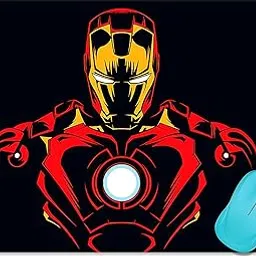 Non-Slip Iron,Man Printed Mouse Pad for Computer, PC, Laptop Mousepad (Multicolor)-picture-26