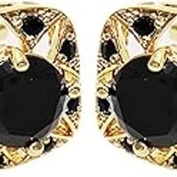 FABLOFT Fashion ChMens Brass Crown Business Cufflinks Wedding Party Gift Gold|1 Pair Cufflinks|Cufflinks| Mens Jewelry |Jewelry & Watches-picture-25