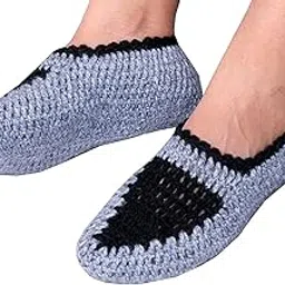 Handmade Crochet Socks in difference colors-image-86