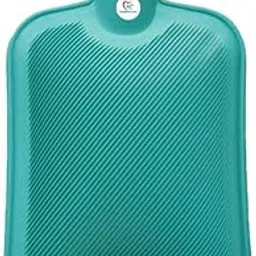 Super Deluxe Hot Water Bag with Soft Cover|Heat Therapy for Back Pain|Cramps & Injuries|Durable & Leak-Proof, 2 ltr (Green, Pack of 1)-image-9