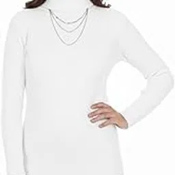 khoaai Women’s High Neck Sweater | Winter Wear for Women | Stylish Turtle Neck Sweater for Ladies | Soft Woolen Sweater for Women-picture-43