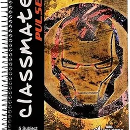 Classmate Pulse Single Line 5 Subject Notebook - 267mm x 203mm, 60GSM, 250 Pages-picture-27