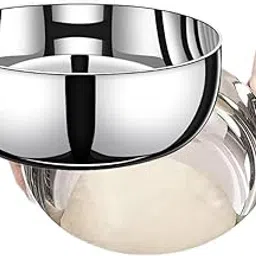 CALANDIS® Stainless Steel Basin Cooking Cereal Bowl Buffet for Grapes Vegetables Pasta | Racks & Holders | Kitchen Storage & Organization | Kitchen, Dining & Bar-picture-43