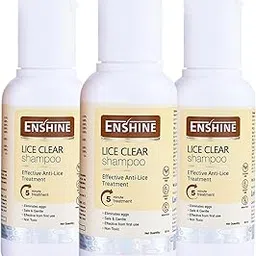 Enshine Lice-Clear Shampoo | With Neem Oil, Tulsi & Sitaphal Oil | Effectively Removes Lice & Nits | Gentle Formula for Regular Use | Safe for Kids & Adults Pack of 3 (50ml each)-picture-32