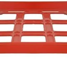 LPG Square Cylinder Trolley Stand with Wheels, Gas Cylinder Stands, Gas Cylinder Trolley (Red)-picture-26