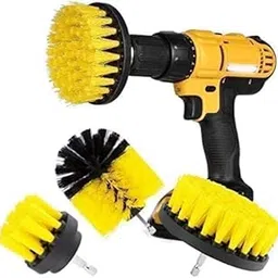 samta Power Drill Scrubber Brush 4Pcs Set, Multi-Function Drill Brush Attachment, 5 Type of Scrubber for Bathroom, Floor, Shower, Corner, Wheel Hub, Sink(4 pcs)-picture-16