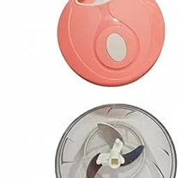 Chopper for Kitchen Use 1000ml,5 Blade Steel Large Manual Hand-Press Vegetable Chopper Mixer Cutter to Cut Onion, Salad, Tomato, Potato-picture-16