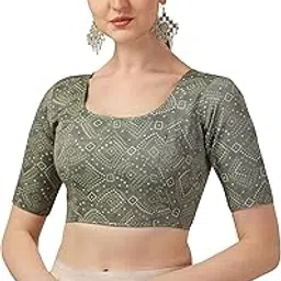 oomph! Women's Cotton Solid 3/4 Sleeve Regular Blouse Pack of 1-picture-39