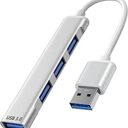 RAVIRANDAL USB Hub 3.0, 7-Port USB Hub Splitter with Individual On/Off Switches and Lights, 3.2ft/1m Long Cable Compatible with MacBook, Laptop, Surface Pro, PS4, PC, Flash Drive, Mobile HDD (4 Port)-picture-31