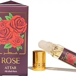 TOP Product Amazon Pure Rose Ittar Roll-On Perfume | Original Rose Attar for Men & Women | Arabic Perfume Oils for Eid, Ramadan, and Umrah Gifts-picture-23