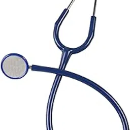 Thermomate Doctor's Choice Dual Head Adult Acoustic for doctors Monitoring stethoscope (Blue, Multicolor)-picture-47