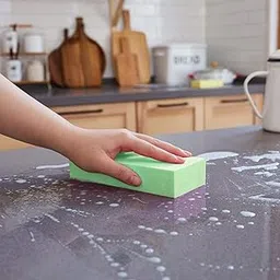 Ikis Cleaning Sponge Block, Multi-Purpose Magic Sponge for Cars, Windows and Household Cleaning, Multicolour-picture-22