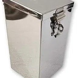 Stainless Steel Coin Bank/Piggy Bank - Money Organiser (6.5 Inch) Box-picture-26