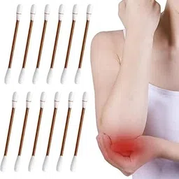 Wookit99 enterprise 50 Pcs Cotton Iodine Swabs Individually Wrapped - Disposable Iodophor Swabsticks Medical Sanitary First Aid Kit Emergency Care Safety for Adult Kids (pack of 1)-picture-31