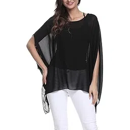 mrugneni Georgette Kaftan top- DN- 504- Leangth - 28 inches-picture-24