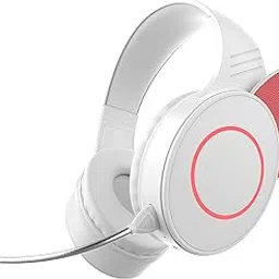 YAKEN YRKR Bluetooth Headphones,Headphones Wireless Bluetooth V5.3,Over Ear Headphones HiFi Elvish Ears with LED for Smartphone Computer Laptop (White)-picture-15