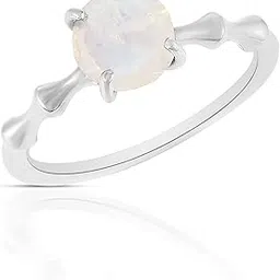 sechi 925 Sterling Silver Stone Round Shape Rings For Women | Gifts For Women & and Girls| With Certificate of Authenticity and 925 Stamp| 6 Month Warranty*-picture-49