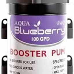 Dr. Aquaberry RO Water Purifier Booster Pump 100 GPD, 24V DC, High Pressure for All Domestic RO-picture-10