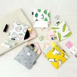 BIG BOOM® Large Capacity Sanitary Napkin Bags Cute Portable Aunt Napkins Napkins-picture-54