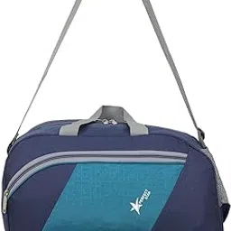 perfect star 40 Liter Waterproof Polyester Small Duffle Bag Ultra Light Travel Duffel Bag for Men & Women (Nevy Blue-Teal)-picture-45