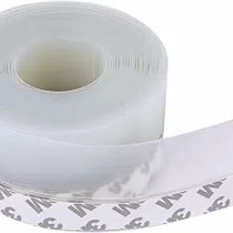 D Inoru Window Seal Silicone Sealing Tape for Door Draft Stopper Adhesive Tape for Doors Windows and Shower Glass Gaps (Transparent-45mm-10Feet-3 Meter)-picture-15