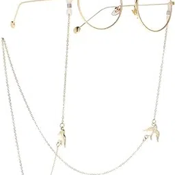 calandis CALANDIS® 5Xeyeglass Reading Sunglass Glasses Cord Holder Necklace Chain Gold Swallow | Vision Care | Other Vision Care-picture-38