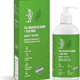 BAKE 2% Salicylic Acid & Lactic Acid Body Wash for Body Acne | Prevents Back Acne, Bumpy Skin, Reduces Skin Inflammation & Strawberry Legs | For Women & Men | 250ml-picture-13