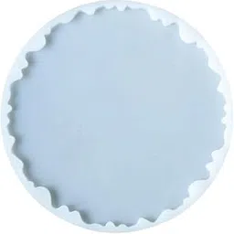 SNOOGG® 8 Inch Modern Style Agate Silicone Mold with 15mm Depth for Epoxy Resin Casting, Uneven Geode Design for Picture Decorations, Clock Crafting, and Wall Art - DIY Home Decor-picture-12