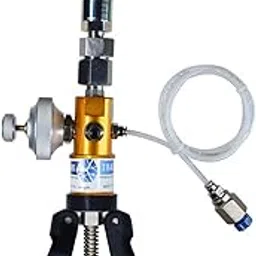 *Ship Within 1-Day* Pressure and Vacuum Pump Calibrator (Range: -0.9 to 30 Bar) with Pressure Gauge (Range: 0 to 700 Bar) for Calibration Labs, Pressure gauge Calibration Model: AI-2200-picture-12