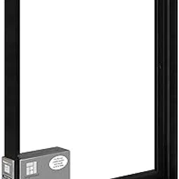 Ampersand Art Supply Floaterframe Readymade Frame for Flat and 7/8" Deep Wood Panel and Canvas Artwork, Paintings, Prints, and More, 16"x20", Black Thin-picture-13