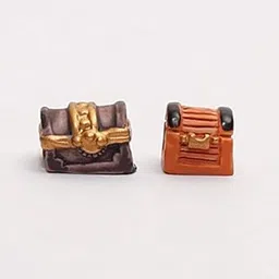 Miniature Treasure Box - Set of 2 pcs for Tray Gardening/Fairy Garden/Terrariums/Landscaping/Craft Model Work-image-91
