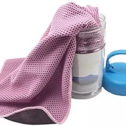 JAZZY PEARLS® 4xCooling Towel Breathable Mesh Fiber Towel for Outdoor Activities Gym Workout Pink-Sporting Goods-Fitness Running & Yoga-Fitness Equipment & Gear-Gym Towels-1 Cooling Towel(4 Pack)-picture-20