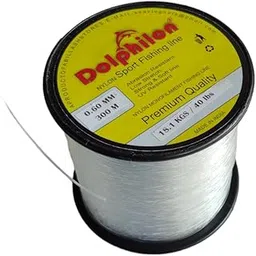 DOLPHILON Brand 0.60 MM Dia Clear Super Strong Nylon MONOFILAMENT Fishing LINE in 300 METRE Package in Bobbin-picture-26