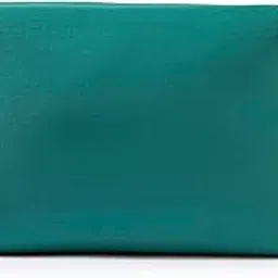 AMULYA’s: Royal Green Neoprene Pouch. Lightweight, Waterproof, Durable. Perfect for Makeup, toiletries, tech, Stationery & More. (Royal Green)-picture-32