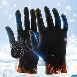 AMBLIC Universal PUBG Free Fire Game Pro Player Full Hand Gloves Gloves, Anti-Sweat Breathable, Touch Finger for Highly Gloves Sensitive Nano Silver Fiber for Men & Women Bike Riding,Cycling Travelling-picture-29