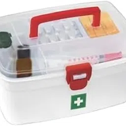 ES Medicine Boxes Compact First Aid Boxes Handy ES Plastic Pill Boxes Plastic Rectangular Medicine Boxes, ES, First aid Boxes, Multi Purpose Boxes, Multi Utility Stora (17 -P2969)-picture-18
