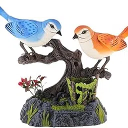 UJEAVETTE Simulated Chirping Dancing Bird Realistic Motion Sensor Singing Moving Toy-picture-42