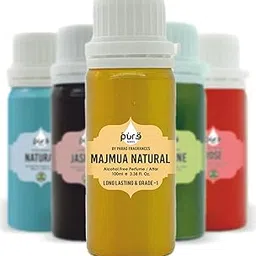 Parag Fragrances Majmua Natural Attar 100Ml (Pure Series) Long Lasting, Alcohol Free And Grade-1 Attar For Personal And Religious Use-image-60