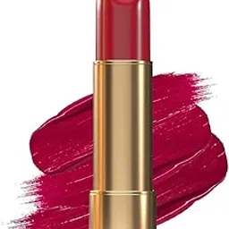 Beaut by Sterling Super Lustrous Glossy Lipstick for Women 4g | Long Lasting, Buttery Soft Texture, Intense Glossy Color, Water Resistant, One-Swipe Smooth Application, Red Rose-picture-21