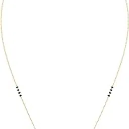 whp jewellers Elegance 9KT Diamond Mangalsutra for Women | Diamond Fashion Jewellery for Women | Great for Gifting-picture-32