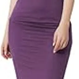 rosery paris Square Neck Sleeveless Black Bodycon Dress for Women and Casual wear-picture-36