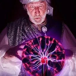 Proxin 4"Inch Plasma Ball Atomosphere Night Light Lava Lamp Magic Lightning Bolt Lamp, Touch & Sound Sensitive Plasma Ball, Nebula Sphere Plasma Globe Novelty Toy for Gifts, Decorations Bedroom, Kids-picture-11