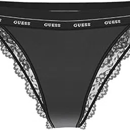 guess Polymide Self Design Black Jane Brazilian Brief-picture-13