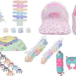 Toddylon 50 in 1 Baby Gift Packs New Born Baby Products All | Complete Daily Needs | Essentials Items | Combo Packs | Bedding & Clothing Set | Maternity Kit | Shower Gifts (Multicolor, 0-6 Months)-picture-15
