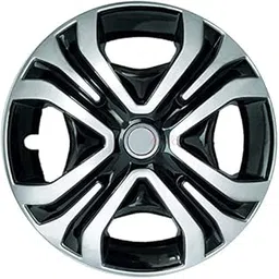 CARIZO® - Hotwheelz 14 Inch Wheel Cover | Wheel Cap | Silver & Black | Design - TRAXX | Pack of 4 | Compatible with Tata Tigor-picture-20