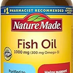 Nature Made Fish Oil 1000 mg, 90 Softgels, Fish Oil Omega 3 Supplement For Heart Health-image-9