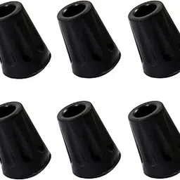 Oldhill 6-Pack Replacement Rubber Tips - Fits Most Hiking Sticks, Trekking Poles, Walking Canes-image-19