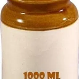 Azrylix Handmade Ceramic Pickle Jar with Lid | Achar Container | 1000ml Containers for Pickles & Spices | Ceramic Jars for Kitchen Storage |1 kg Achaar Martban | Salt Container | Easy to Clean-picture-29