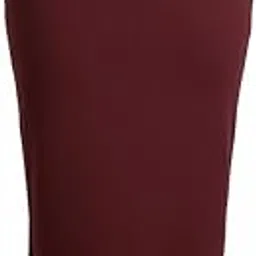Women's Black Ribbed Bodycon Midi Skirt with Side Slit | High Waist Stretchable Pencil Skirt for Office, Party & Casual Wear-image-0